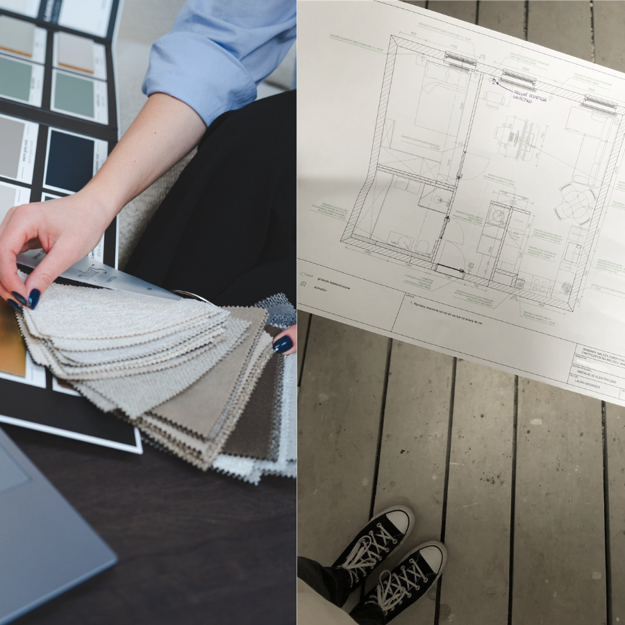 Współpraca z projektantem wnętrz - Etap I